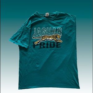 Jacksonville Jaguar Pride NFL logo t shirt